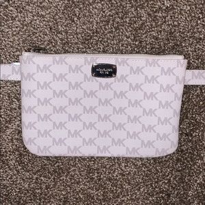 MK White & Gray Fanny Pack!